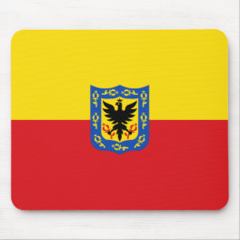 Flagge von Bogotá (kolumbianische Hauptstadt Stadt Mousepad