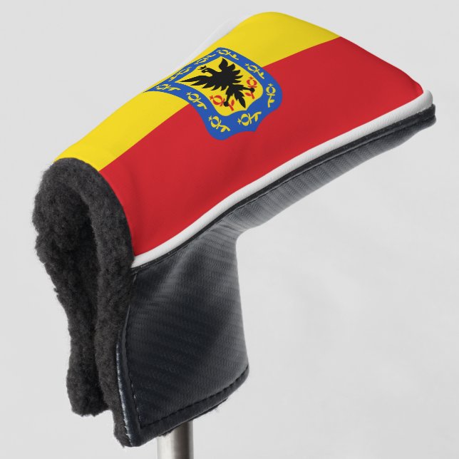 Flagge von Bogota, Kolumbien Golf Headcover (3/4 Vorderseite)