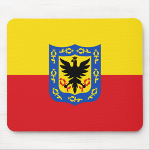 Flagge von Bogota, Kolumbien-Mauspad Mousepad