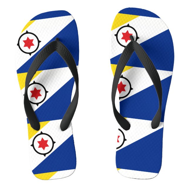 Flagge von Bonaire Flip Flops (Fußbett)