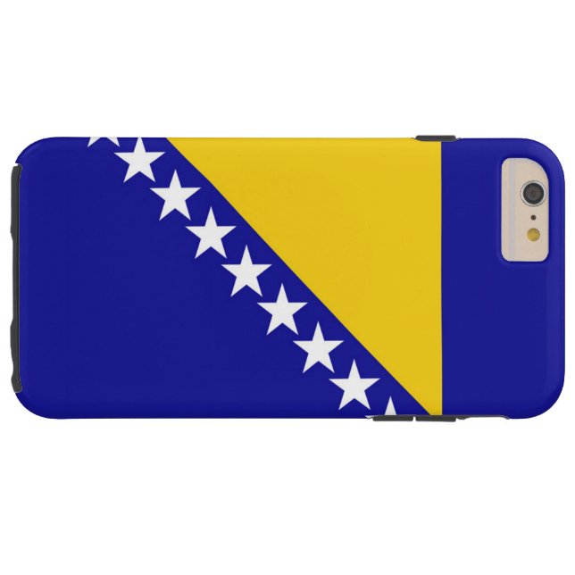 Flagge von Bosnien-Herzegowina Case-Mate iPhone Hülle (Rückseite Horizontal)