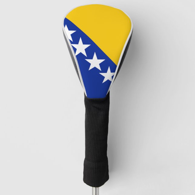Flagge von Bosnien und Herzegowina Golf Headcover (Vorderseite)