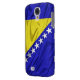Flagge von Bosnien und Herzegowina iPhone 3G/3GS Case-Mate Samsung Galaxy Hülle (Rückseite Links)