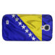 Flagge von Bosnien und Herzegowina iPhone 3G/3GS Case-Mate Samsung Galaxy Hülle (Rückseite Horizontal)
