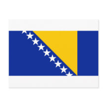 Flagge von Bosnien und Herzegowina