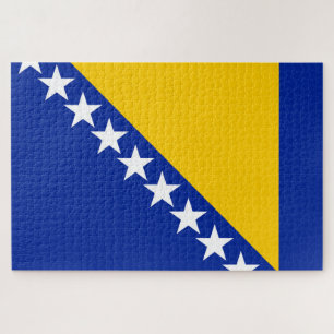 Flagge von Bosnien und Herzegowina Puzzle