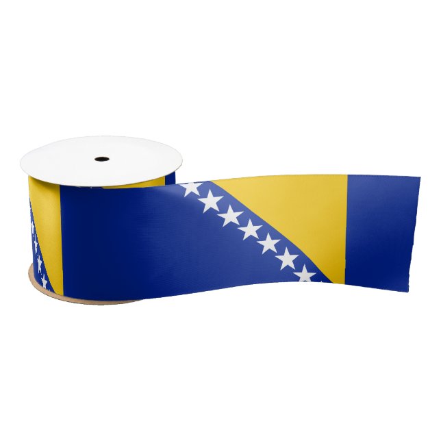 Flagge von Bosnien und Herzegowina Satinband (Spule)