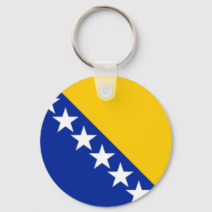 Flagge von Bosnien und Herzegowina Schlüsselanhänger