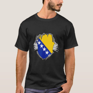 Flagge von Bosnien und Herzegowina T-Shirt