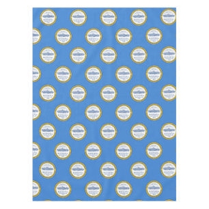 Flagge von Boston, Massachusetts Tablecloth Tischdecke