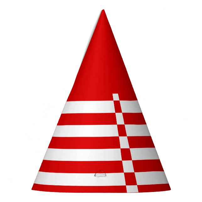 Flagge von Bremen Party Hat Partyhütchen (Links)