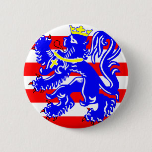 Flagge von Brügge Button