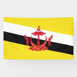 Flagge von Brunei Banner