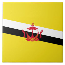 Flagge von Brunei Fliese