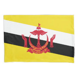 Flagge von Brunei Kissenbezug