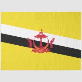 Flagge von Brunei Seidenpapier