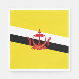 Flagge von Brunei Serviette