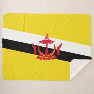 Flagge von Brunei Sherpadecke