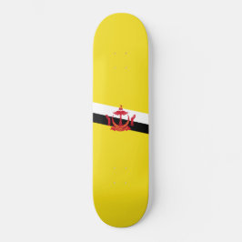 Flagge von Brunei Skateboard