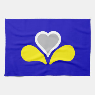 Flagge von Brüssel, Belgien Handtuch