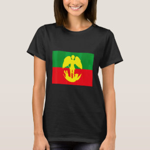 Flagge von Brüssel Belgien T-Shirt