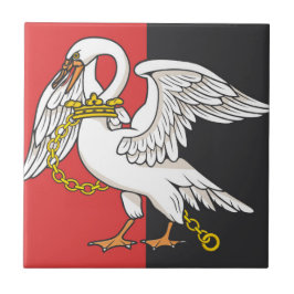 Flagge von Buckinghamshire (Landkreis des Vereinig Fliese