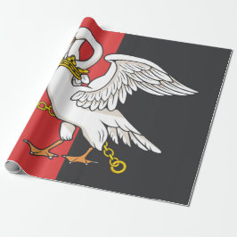 Flagge von Buckinghamshire (Landkreis des Vereinig Geschenkpapier