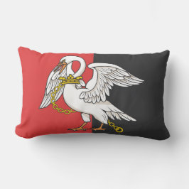 Flagge von Buckinghamshire (Landkreis des Vereinig Lendenkissen