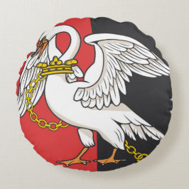 Flagge von Buckinghamshire (Landkreis des Vereinig Rundes Kissen