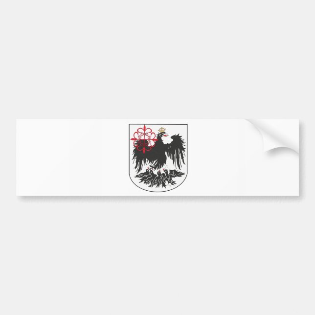 Flagge von Buenos Aires (Argentinien) Autoaufkleber (Vorne)