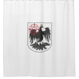 Flagge von Buenos Aires (Argentinien) Duschvorhang