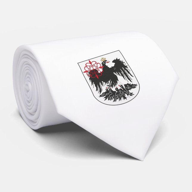 Flagge von Buenos Aires (Argentinien) Krawatte (Gerollt)