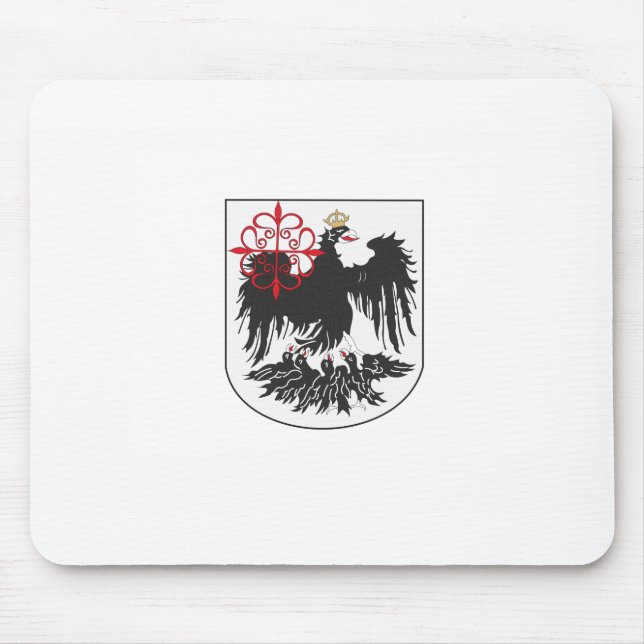 Flagge von Buenos Aires (Argentinien) Mousepad (Vorne)