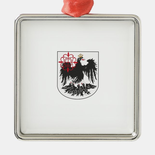 Flagge von Buenos Aires (Argentinien) Ornament Aus Metall (Vorne)