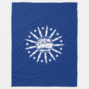 Flagge von Buffalo, New York Fleece-Decke Fleecedecke