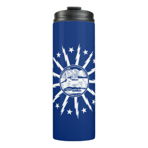 Flagge von Buffalo, New York Thermal Tumbler Thermosbecher
