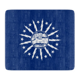 Flagge von Buffalo (Stadt am New Yorker Staat) Schneidebrett