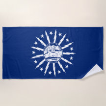 Flagge von Buffalo (Stadt am New Yorker Staat)