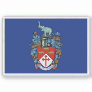 Flagge von Bulawayo, Simbabwe Aufkleber