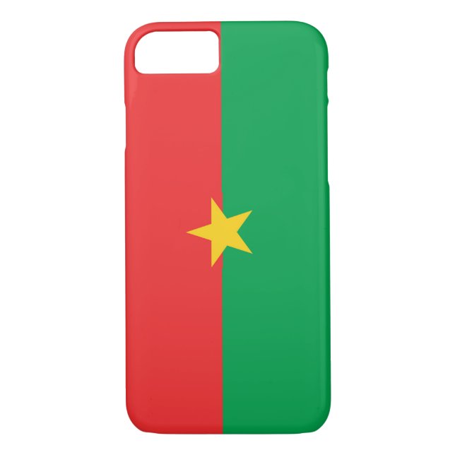 Flagge von Burkina Faso Case-Mate iPhone Hülle (Rückseite)