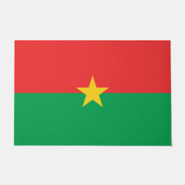 Flagge von Burkina Faso Fußmatte