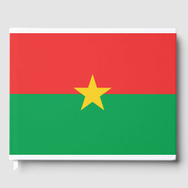 Flagge von Burkina Faso Gästebuch