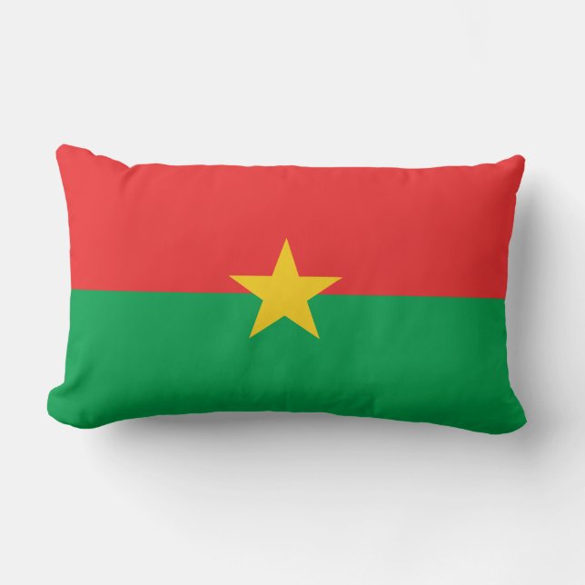 Flagge von Burkina Faso Lendenkissen (Vorderseite)