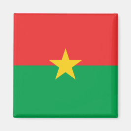 Flagge von Burkina Faso Magnet