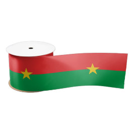 Flagge von Burkina Faso Satinband