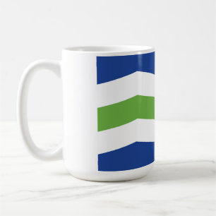 Flagge von Burlington, Vermont Kaffeetasse