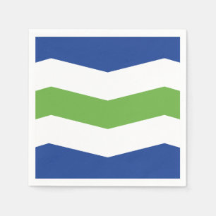 Flagge von Burlington, Vermont Serviette
