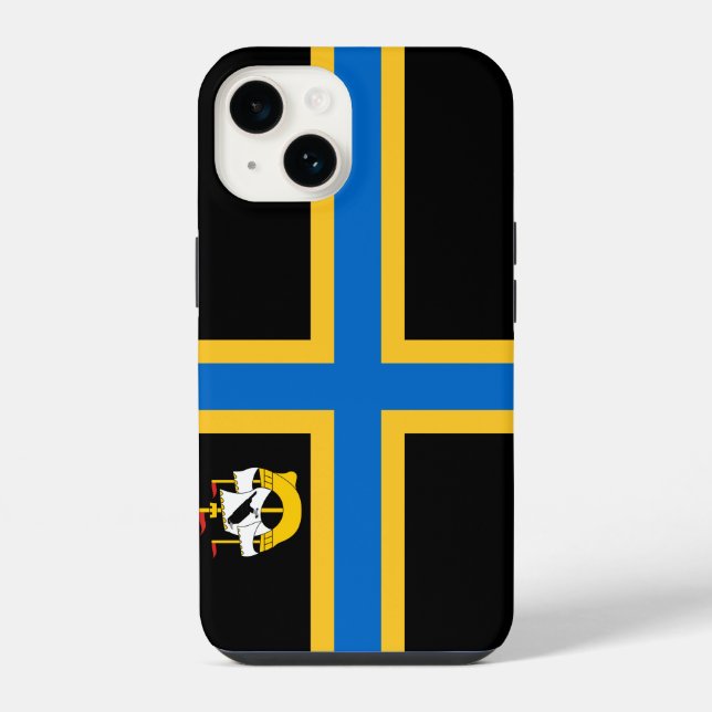 Flagge von Caithness  iPhone Hülle (Rückseite)