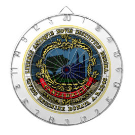 Flagge von Cambridge (Massachusetts) Dartscheibe