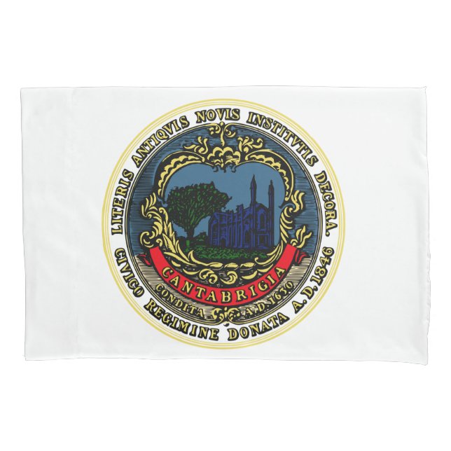 Flagge von Cambridge (Massachusetts) Kissenbezug (Vorderseite-Links)